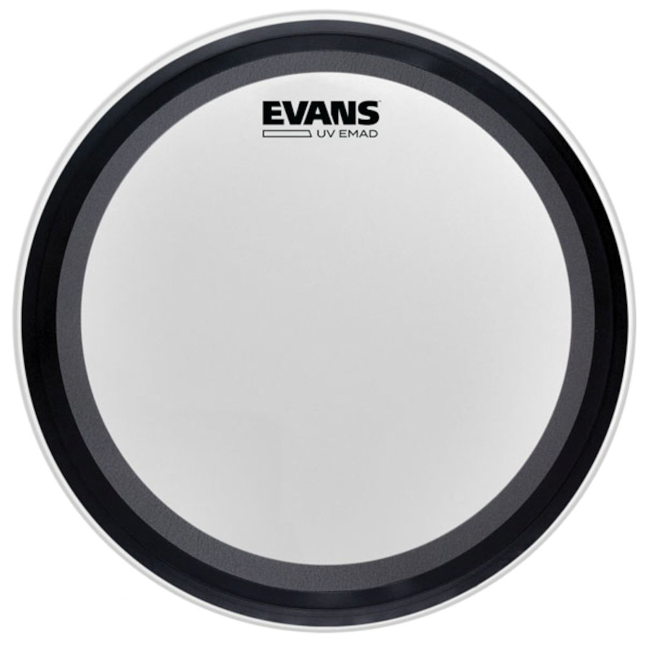 Evans BD22EMADUV UV EMAD 22" Coated Bass Drum Head