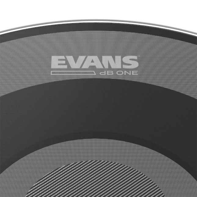 Evans BD20DB1 dB One Bass Drum Head, 20 inch