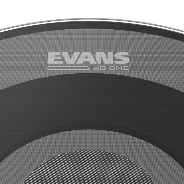 Evans BD24DB1 dB One Bass Drum Head, 24 inch