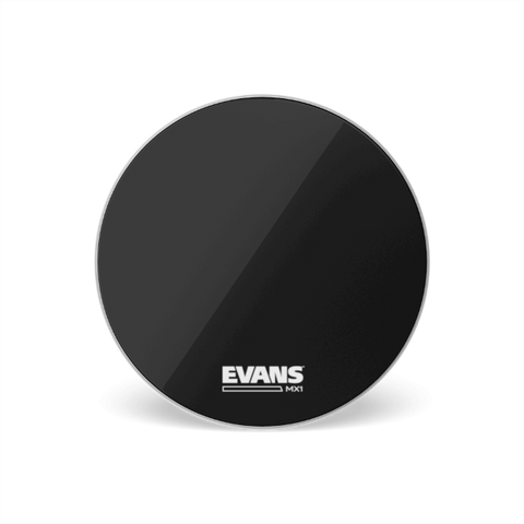 Evans BD14MX1B MX1 Black 14" Bass Drum Head