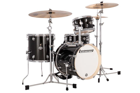 Ludwig Breakbeats Questlove Shell Pack (Black Sparkle) LC2791