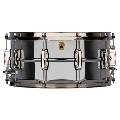 Ludwig LM402B Super Chrome Over Brass 14"x6.5" Snare Drum