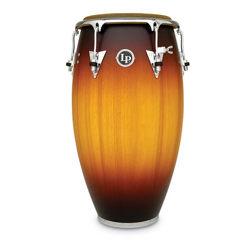 This is a picture of a LP Classic Wood 11 3/4'' Conga Antique Sunburst Matte