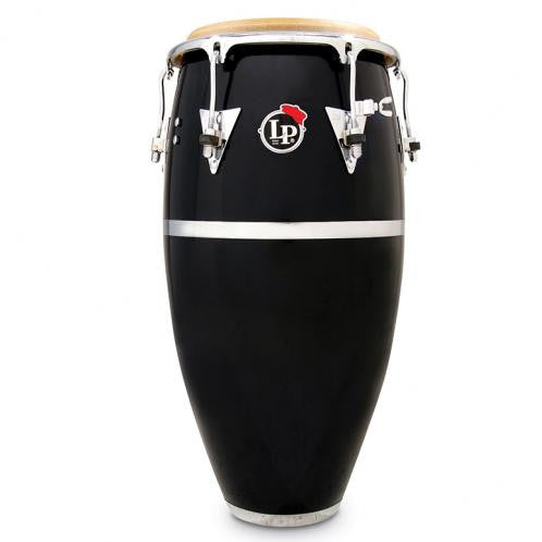 This is a picture of a LP Patato Fiberglass 11 3/4''  Conga Black