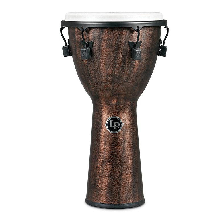 This is a picture of a Djembe World Beat FX Mechanically Tuned, 11-Inch, Copper