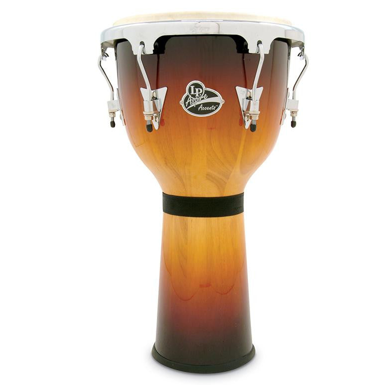 This is a picture of a Djembe Aspire, 12 1/2-Inch, Vintage Sunburst
