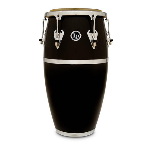 This is a picture of a LP Matador Fiberglass 11 3/4'' Conga Black