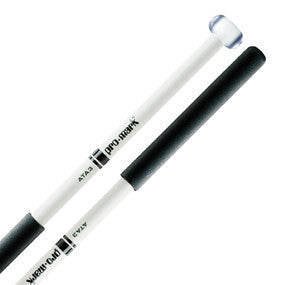 This is a picture of a ProMark Aluminum Shaft ATA3 Acrylic Head Tenor Mallet