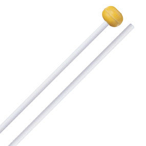 This is a picture of a ProMark Discovery Series FPR10 Soft Yellow Rubber Orff Mallet