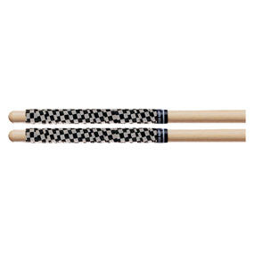 This is a picture of a ProMark SRCW White/Black Check Stick Rapp