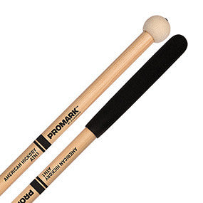 This is a picture of a ProMark ATH1 Hickory Shaft Nylon Cookie Head Tenor Mallet