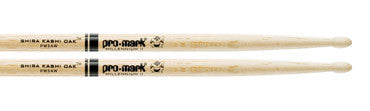 This is a picture of a ProMark PW5A Shira Kashi Oak 5A Wood Tip Drum Sticks