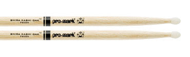This is a picture of a ProMark PW5B Shira Kashi Oak 5B Nylon Tip Drum Sticks