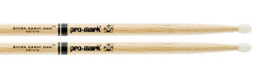 This is a picture of a ProMark PW747 Shira Kashi Oak 747 Nylon Tip Drum Sticks