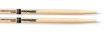 This is a picture of a ProMark TX5A Hickory 5A Nylon Tip Drum Sticks