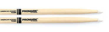 This is a picture of a ProMark TX5B Hickory 5B Nylon Tip Drum Sticks