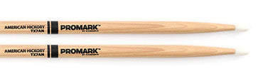This is a picture of a ProMark TX7AN Hickory 7A Nylon Tip Drum Sticks