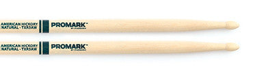 This is a picture of a ProMark TXR5A Hickory 5A "The Natural" Wood Tip Drum Sticks