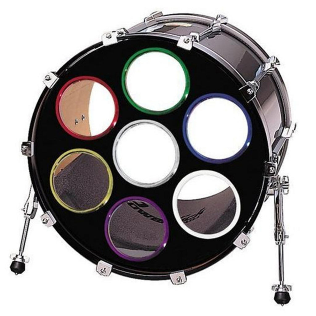 Bass Drum O’s – 6″ Black - AOK6