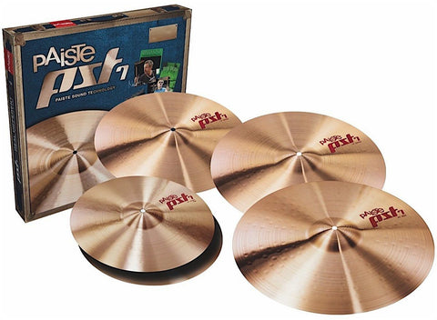 Paiste Enhanced 4Pc PST7 Heavy Rock Cymbal Set by BW