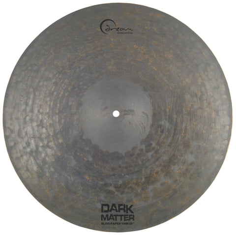 Dream 19" Dark Matter Bliss Paper Thin Crash Cymbal DMBPT19
