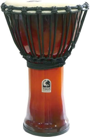 Toca Freestyle Rope Tuned 9" Djembe African Sunset SFDJ-9AFS