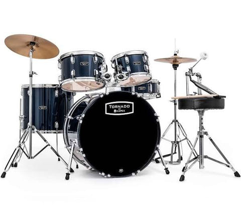 Mapex TND5294FTC-YB Tornado Rock Fusion Drum Kit (Royal Blue)