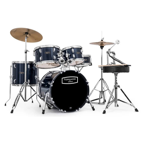 Mapex TND5044TC-YB Tornado Fusion Drum Kit (Royal Blue)