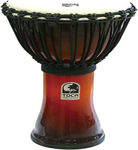 Toca Freestyle Rope Tuned 7" Djembe African Sunset SFDJ-7AFS
