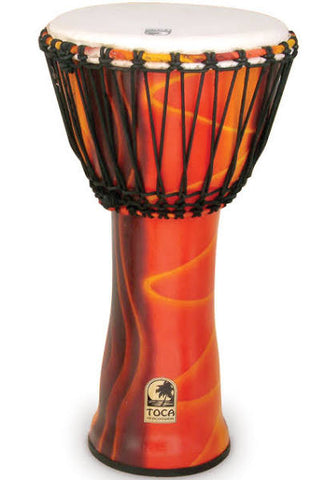 Toca Freestyle Rope Tuned 9" Djembe Fiesta SFDJ-9F