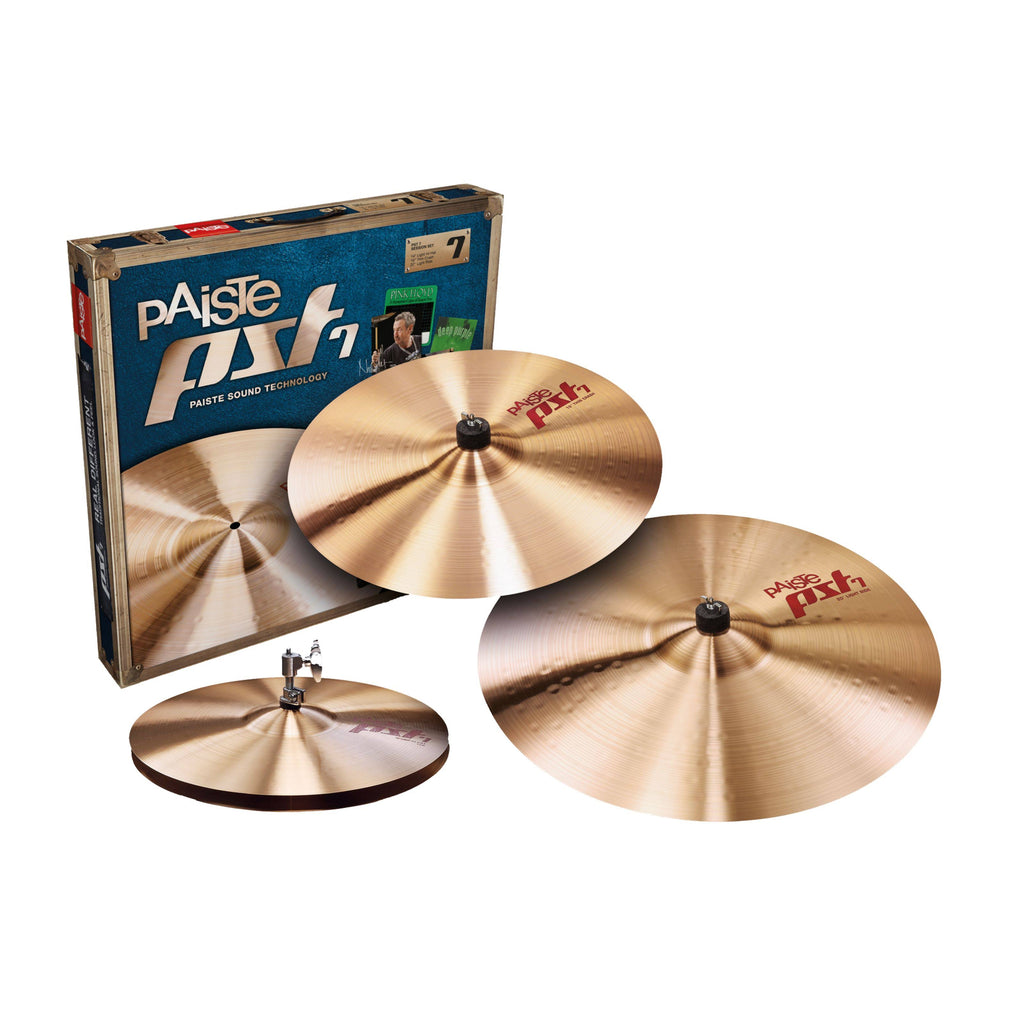 Paiste PST 7 Session Light Cymbal Pack PST7BS3LITE