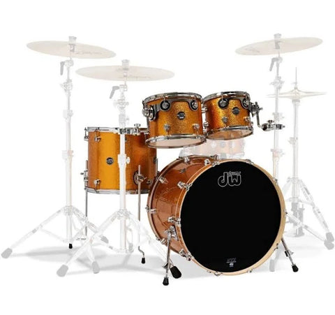 DW Performance Series 4pc 20" Shell Pack - Gold Sparkle