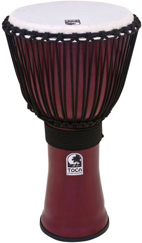 Toca Freestyle II Rope Tuned 10" Djembe Dark Red TF2DJ-10R