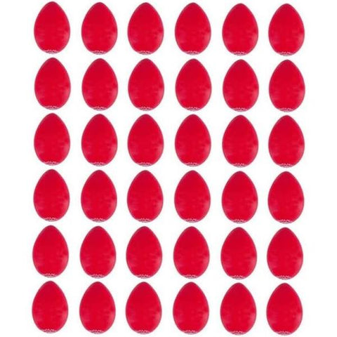 Latin Percussion LP001-CH Egg Shakers 36 Pieces (Cherry)