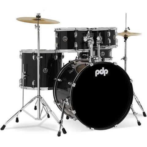 PDP by DW E-Drum Sets Centerstage (Rock) Black Onyx Sparkle PDCE2215KTBO