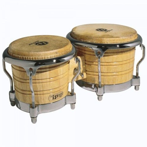 Latin Percussion Bongo Generation II Wood LP201AX-2 Chrome HW