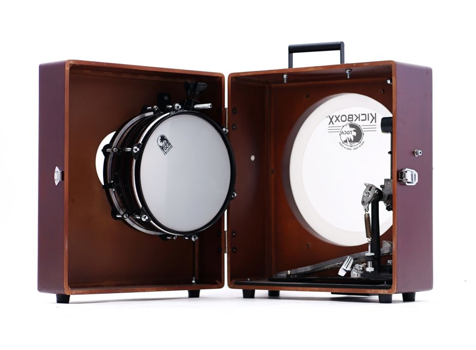 Toca World Percussion Kickboxx Suitcase Drum Set - TKSDS